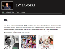 Tablet Screenshot of jaylanders.com